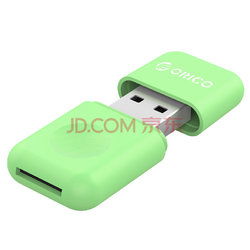 Orico奧睿科CRS12 USB3.0 TF卡讀卡器 小巧綠色，高性價(jià)比之選